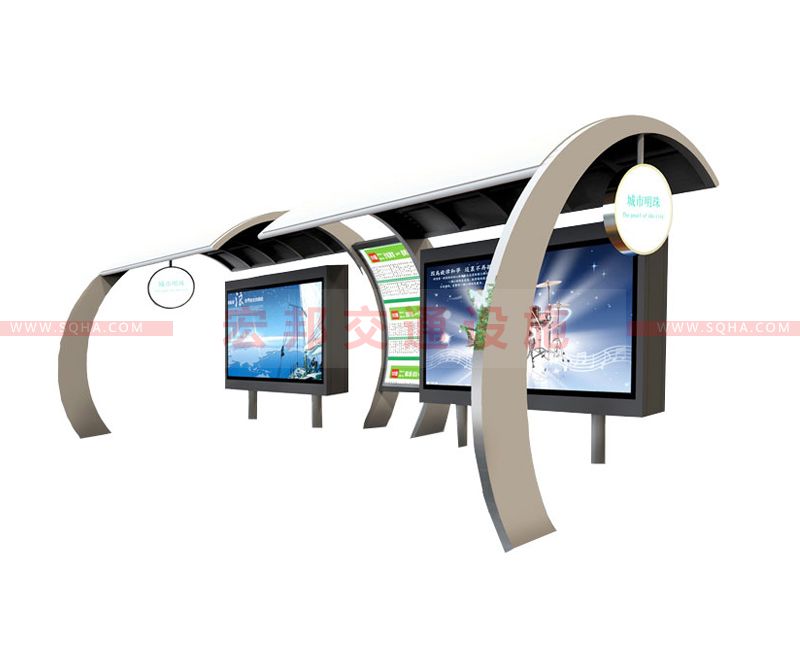 不銹鋼候車亭 不銹鋼候車亭