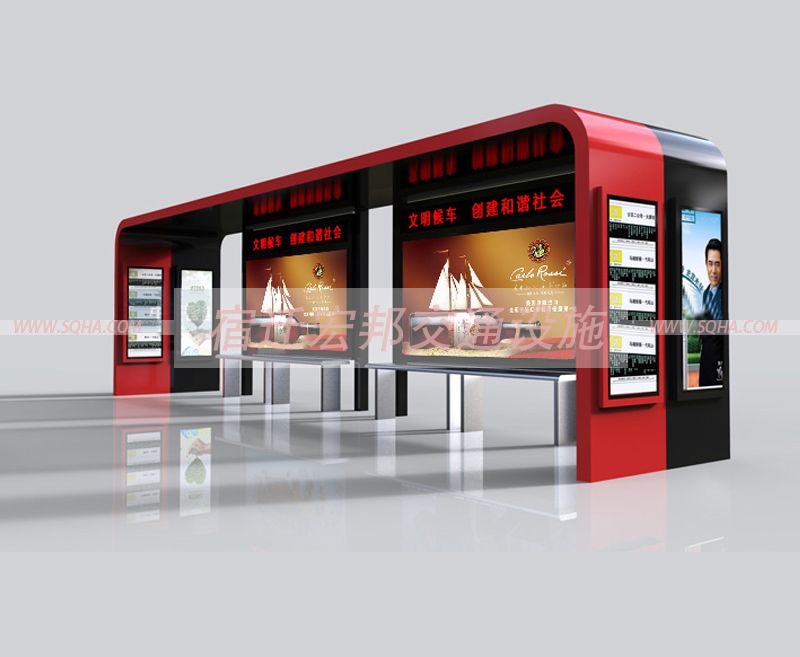 智能化候車亭是公交候車亭公司未來發展重要方向文章配圖