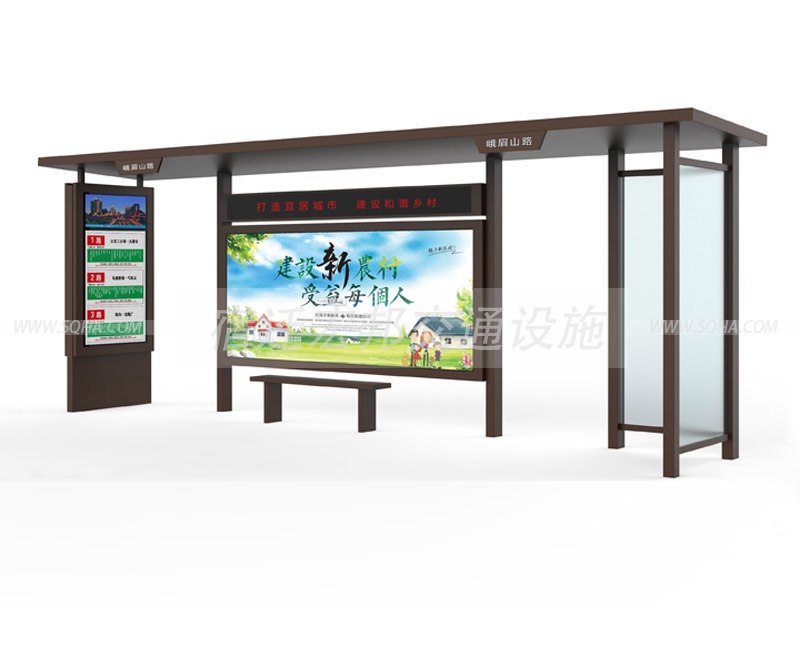 鄉(xiāng)鎮(zhèn)公交候車亭-鄉(xiāng)鎮(zhèn)公交候車亭廠家、制作、價格