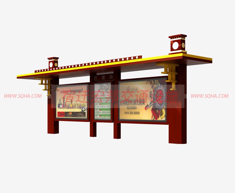 扒拉一下仿古候車亭的獨有優勢配圖二