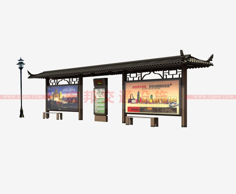 仿古候車亭廠家產品