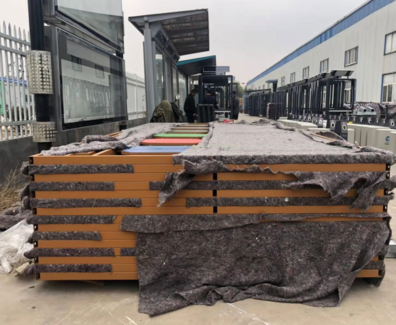 天津太陽能廣告垃圾箱發貨