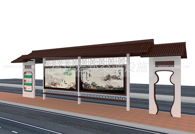 仿古候車亭生產廠家