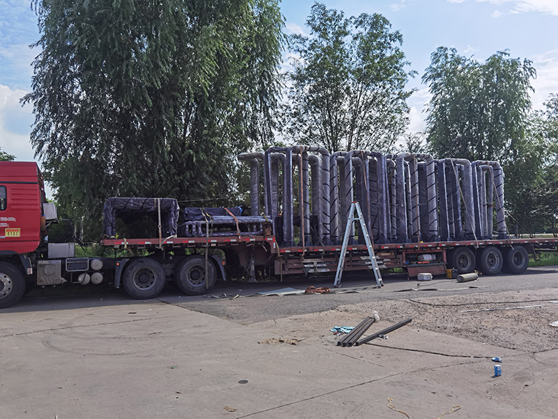 合肥異形柱不銹鋼候車亭第二批發貨