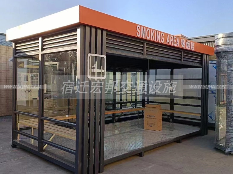 吸煙亭發貨案例