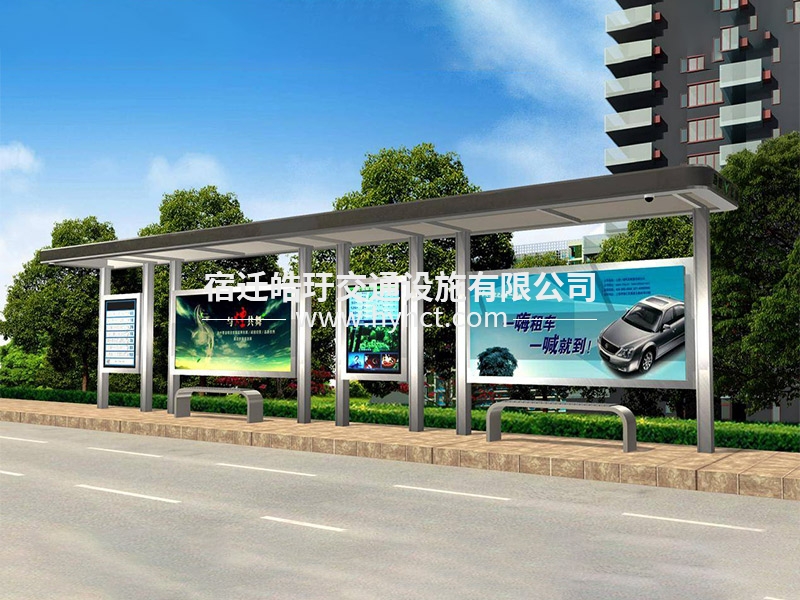 候車亭現場安裝案例